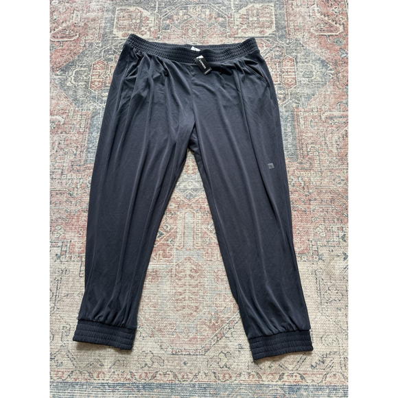 Express Men’s Black Jogger Pants XL Modal Blend NWT - Picture 2 of 9